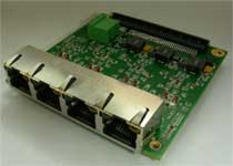 COM-5401 4-Port 10/100/1000 Mbps Ethernet Transceivers
